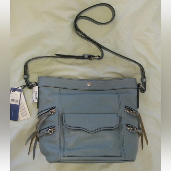 Rebecca Minkoff Dexter Bag 'Ash Grey' - Beautiful Crossbody Messenger Style